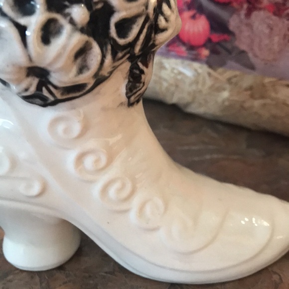Vintage Victorian ceramic pull on boot collectible - Picture 11 of 12